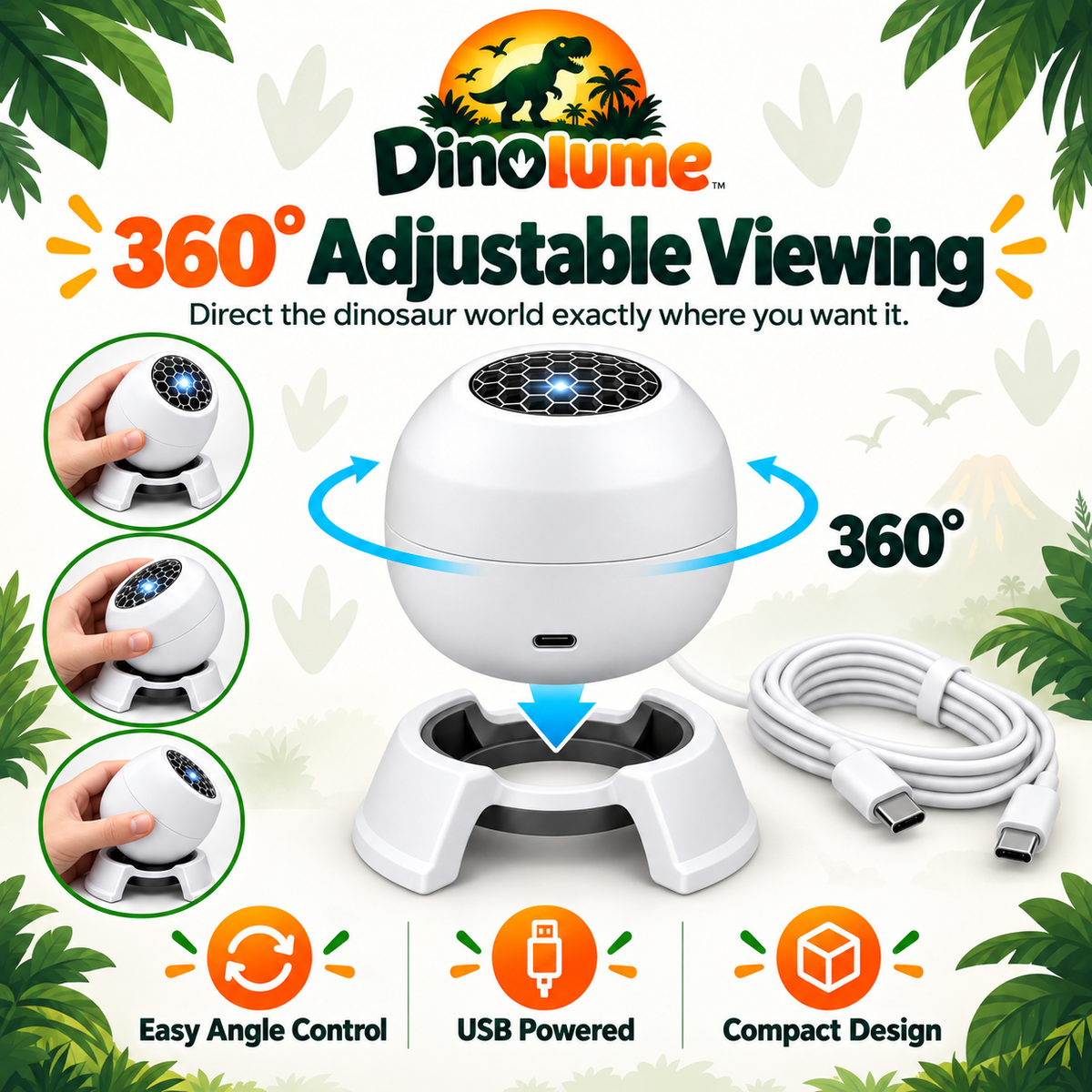 Dinolume™ Dinosaur Light