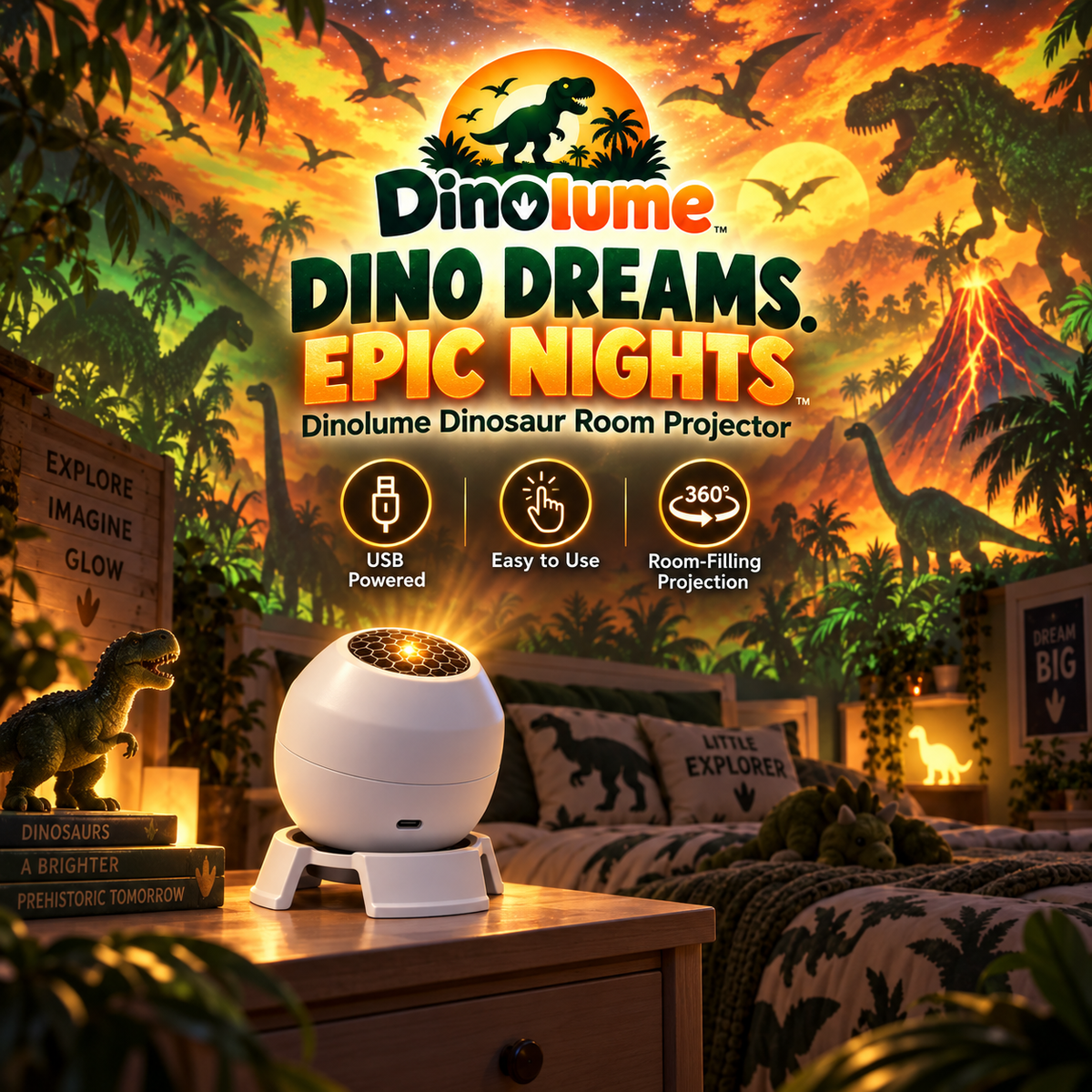 Dinolume™ Dinosaur Light